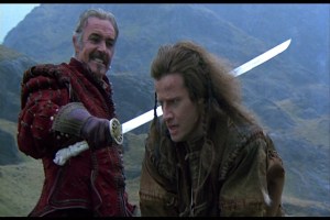 "Repeat after me: Every Higlander dies.  Mostly.  But not every Highlander lives.  Mostly."