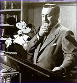 Walt Disney and Mickey