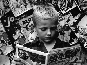 Boy-reading-Superman_Getty