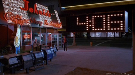 What time was it? Oh, if only there was a huge timepiece to help her with this vital piece of information. 